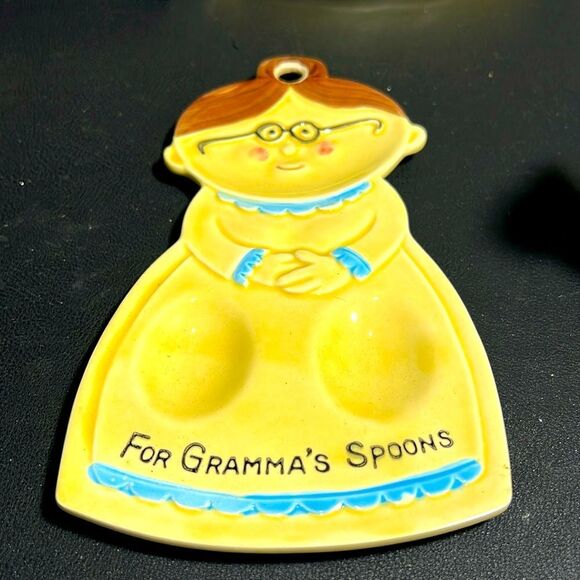 For Gramma’s Spoons Spoon Rest Vintage. KK306 - Picture 1 of 2